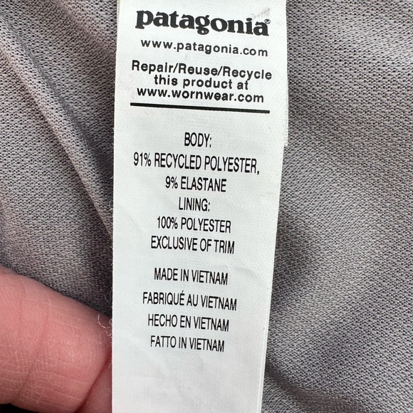 Patagonia Nine Trails Shorts 4" Inseam Green Women's Small - Picture 10 of 10